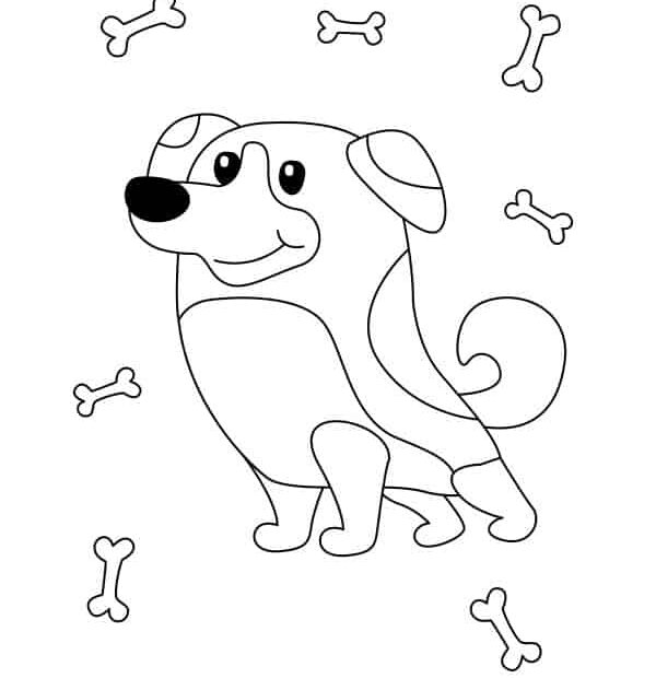 Printable Puppy Coloring Pages For Kids Skip To My Lou
