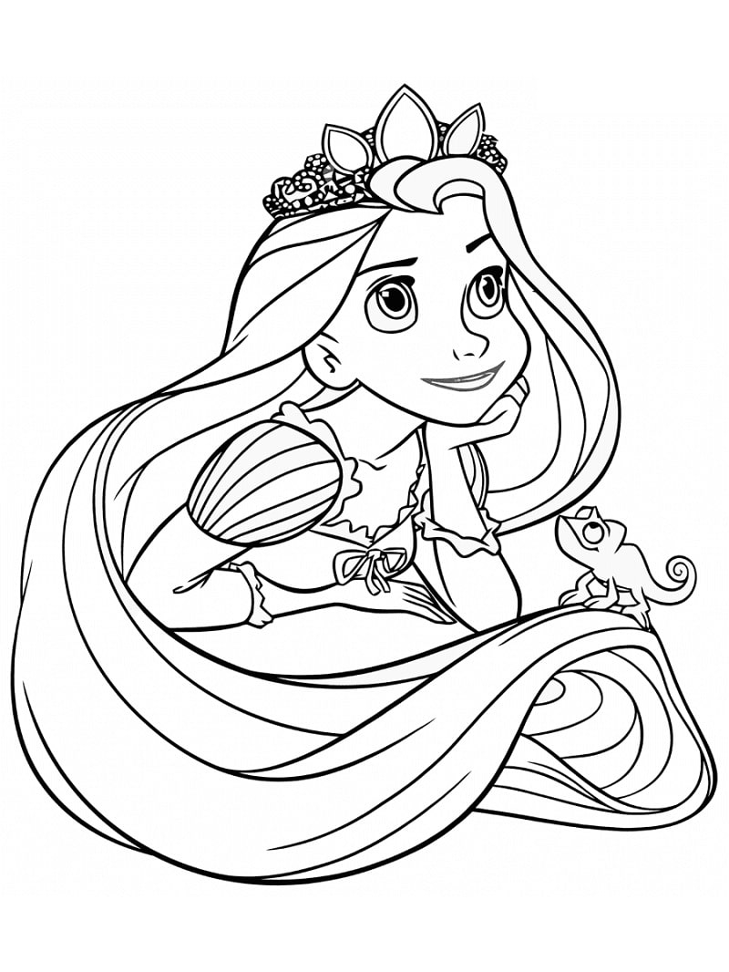 free printable rapunzel pictures