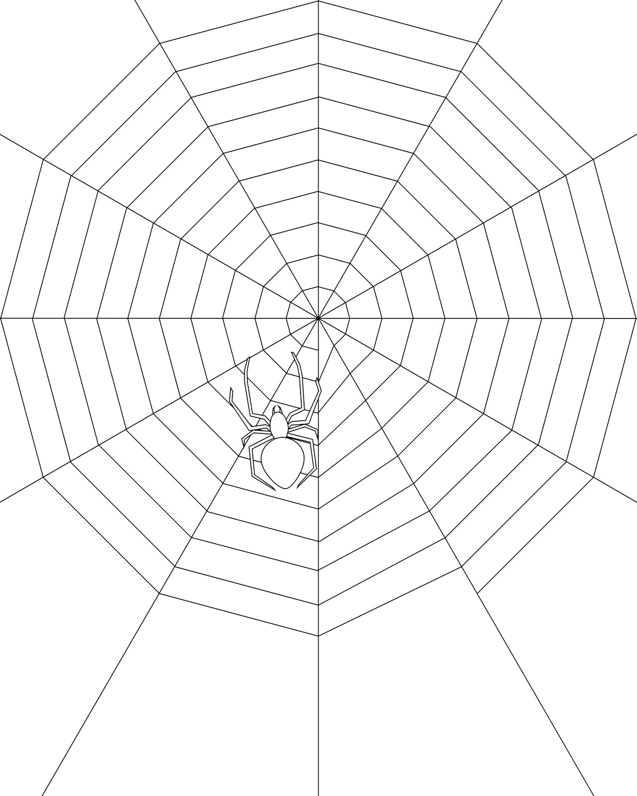 Printable Spider Colouring Pages Coloring Spider Web Printable Spiders 