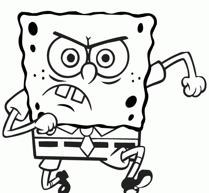 Printable Spongebob Characters Coloring Pages