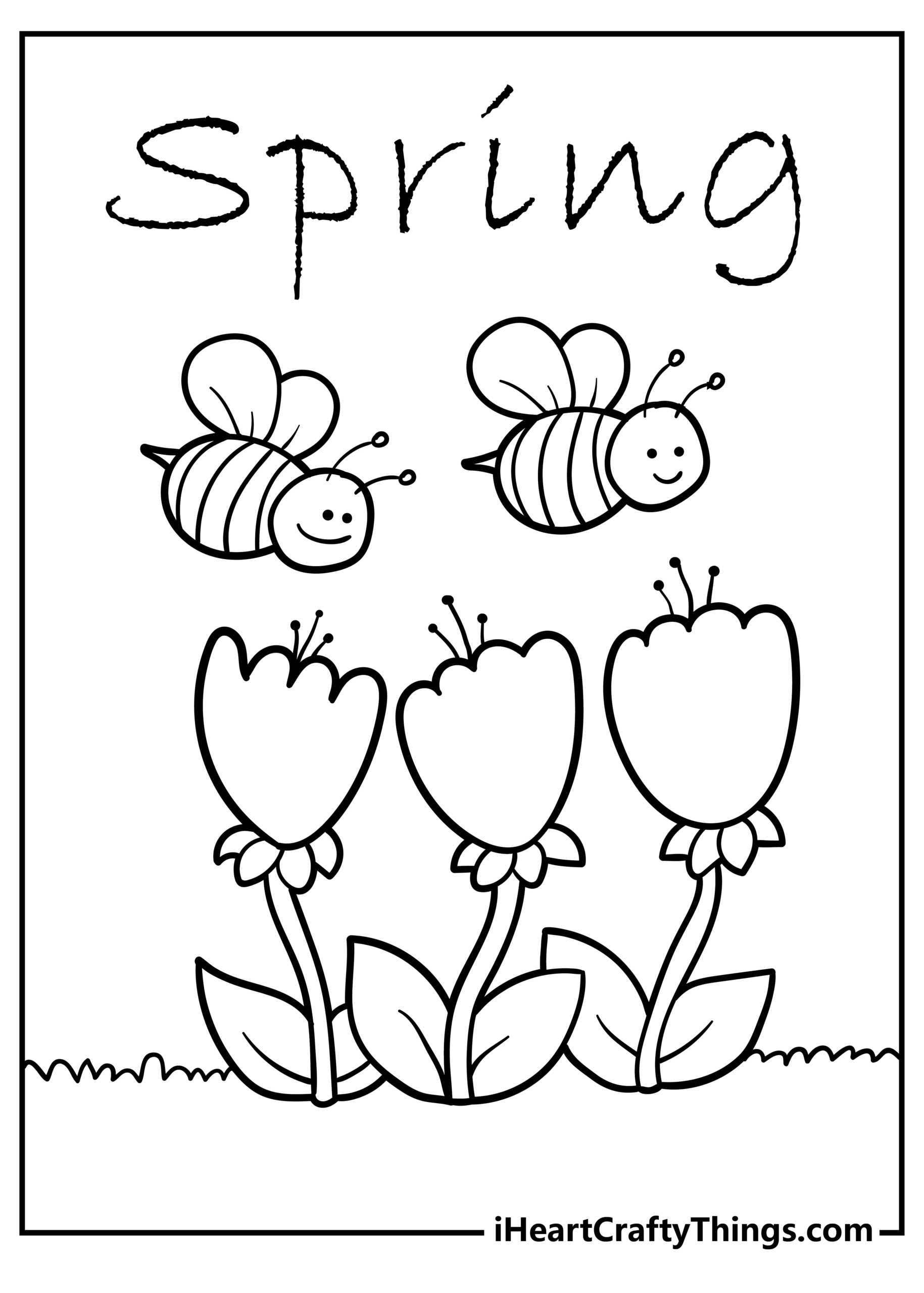 Printable Spring Coloring Page Updated 2023 Coloring Home Printable Spring Coloring Page Updated 2023 Coloring Home