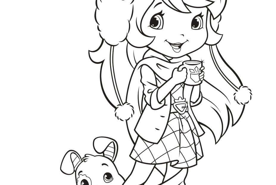 Printable Strawberry Shortcake Coloring Pages