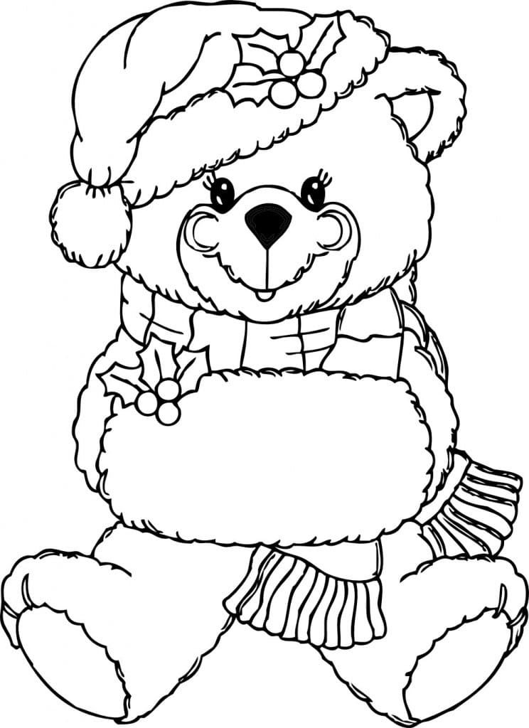 Printable Teddy Bear Coloring Page Free Printable Coloring Pages For Kids Printable Teddy Bear Coloring Page Free Printable Coloring Pages For Kids