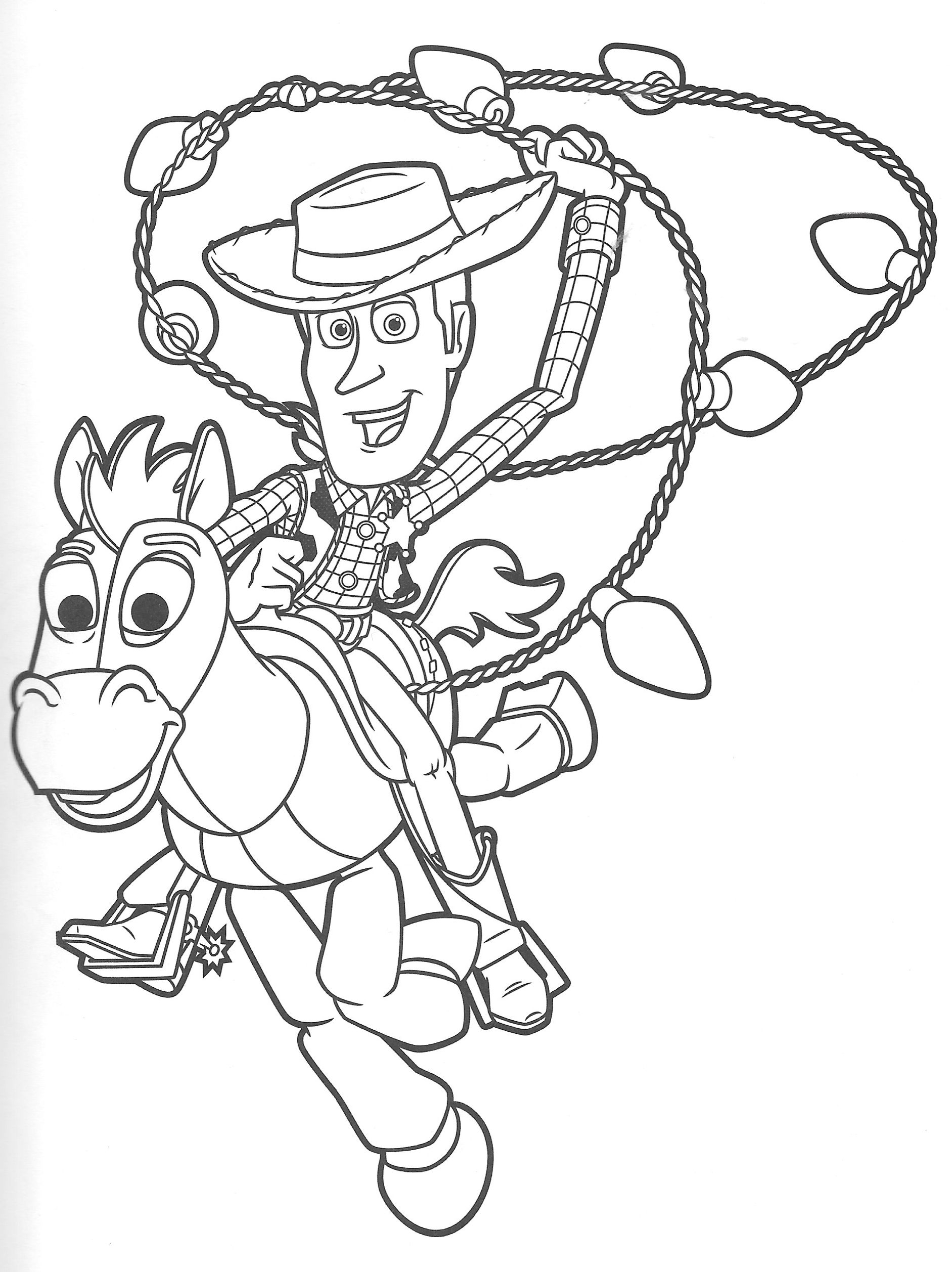 Printable Toy Story 2 Coloring Pages