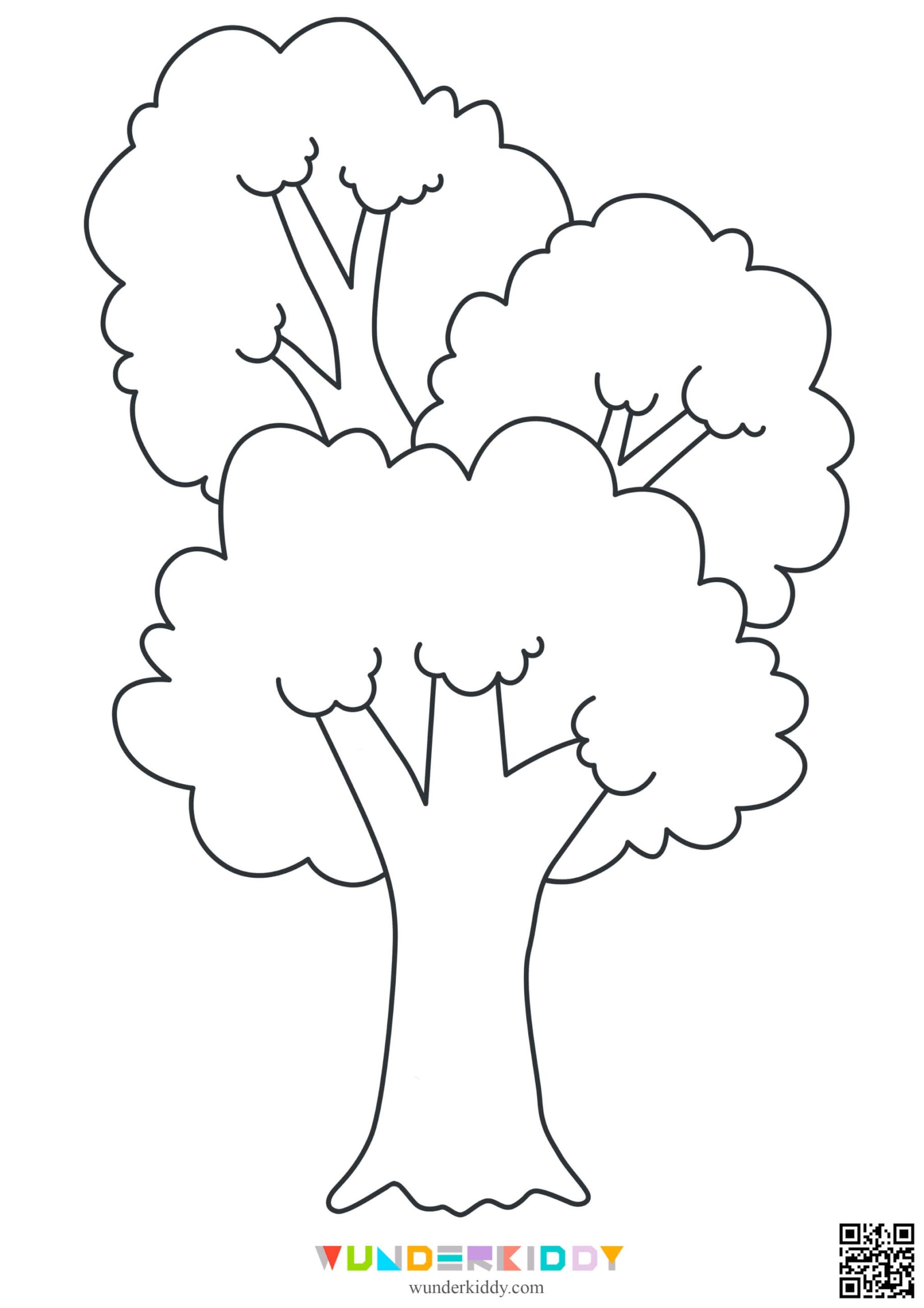 free printable tree template