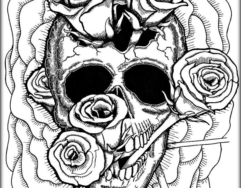 Printable Trippy Coloring Pages Coloring Home