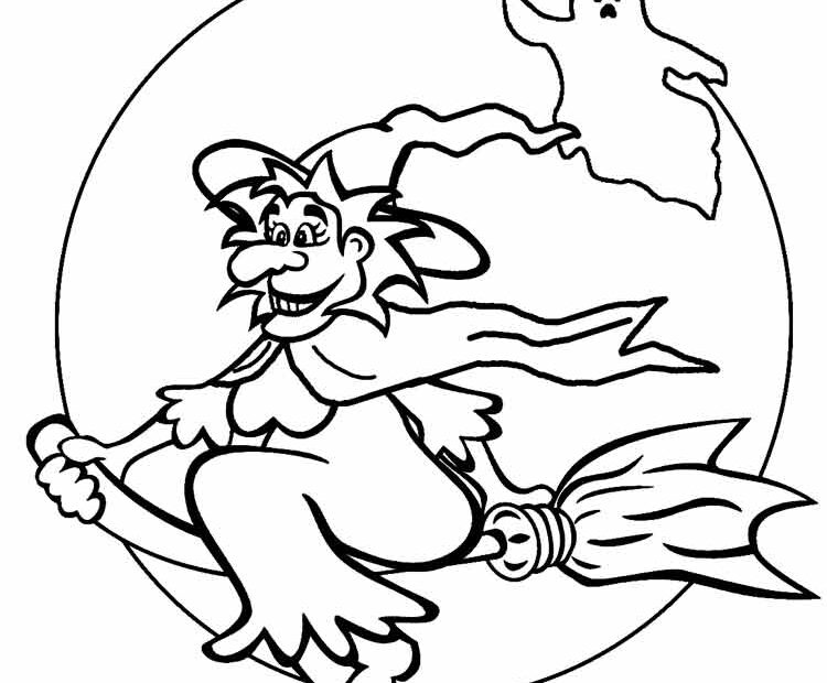 Printable Witch Coloring Pages For Kids Cool2bKids