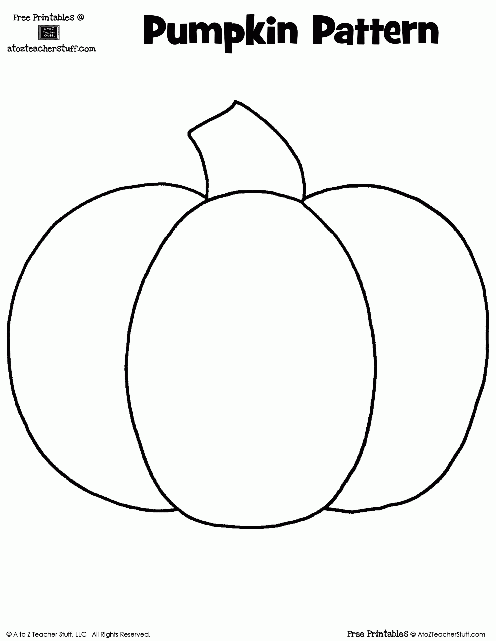 Pumpkin Craft Printable Pumpkin Craft Printable