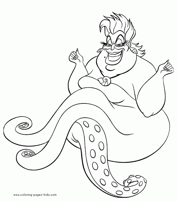 Punk Little Mermaid Coloring Pages Coloring Pages