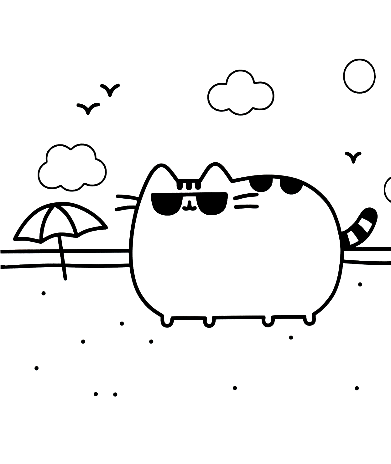 Pusheen Cat Printable Pusheen Cat Printable