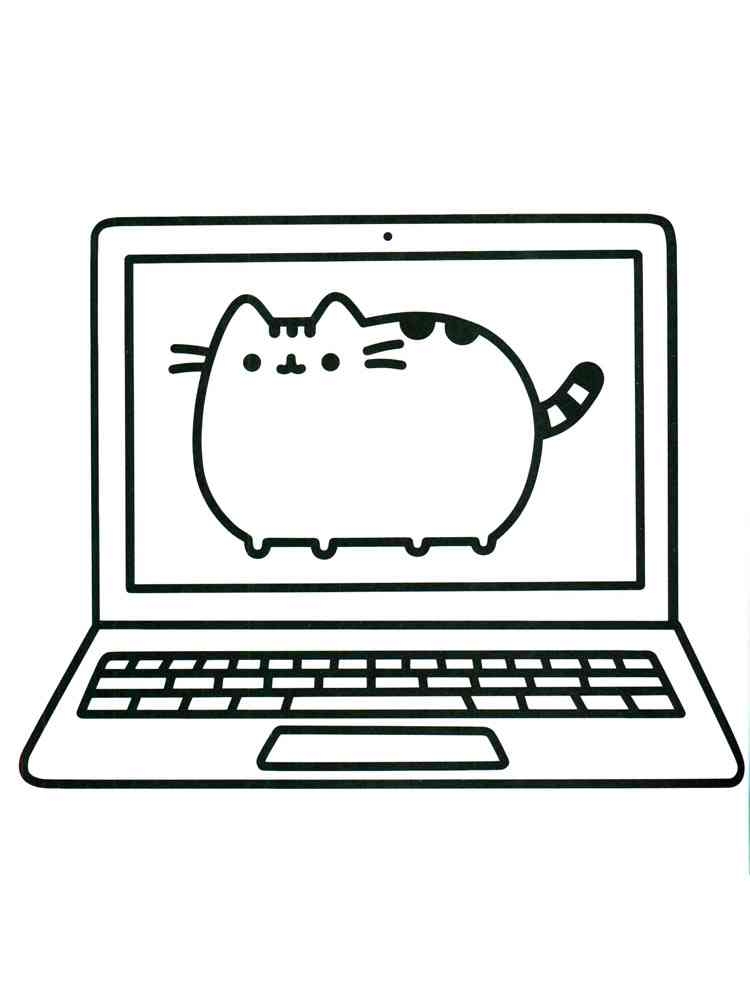 Pusheen Coloring Pages
