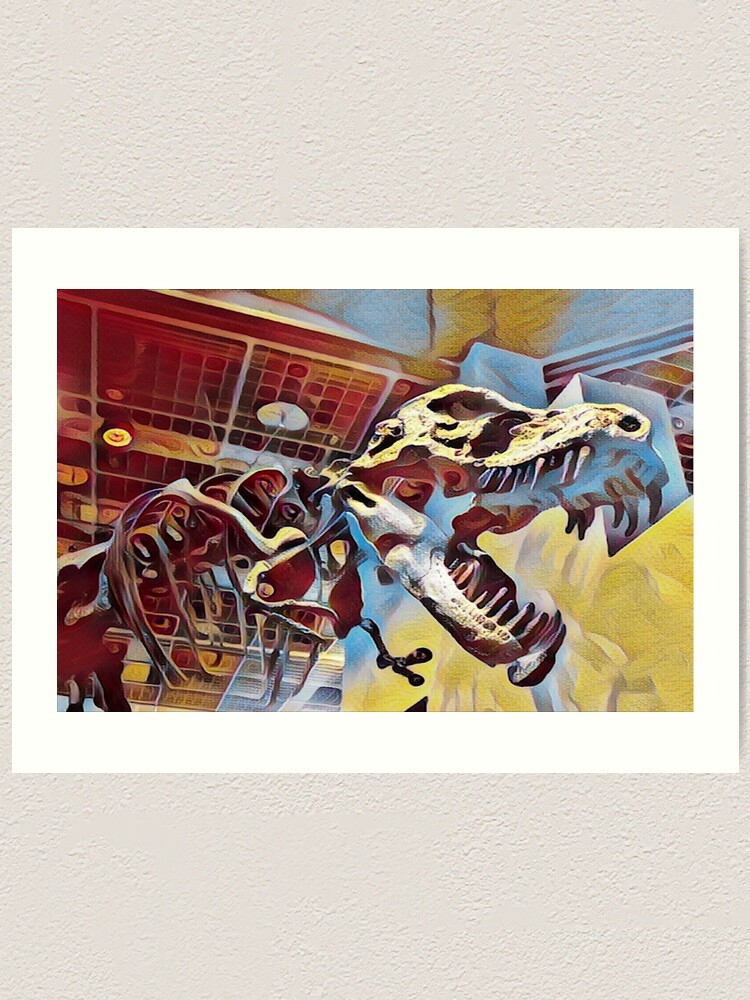  quot Tyrannosaurus Rex T Rex Colour Splash Art From The Dinosaur 