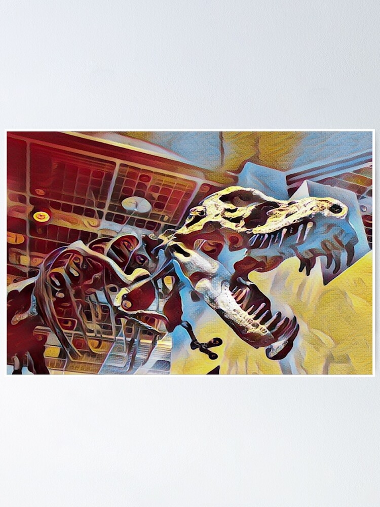  quot Tyrannosaurus Rex T Rex Colour Splash Art From The Dinosaur 