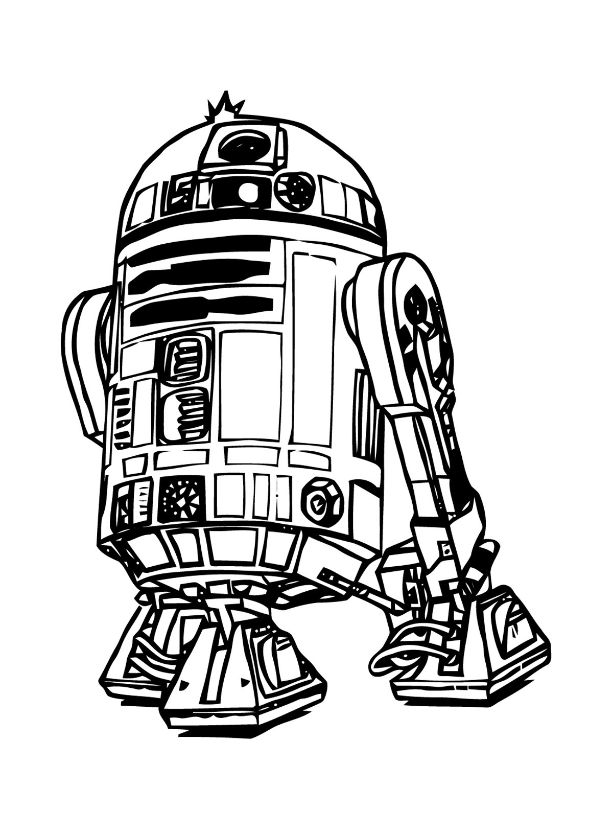 free coloring page Star Wars
