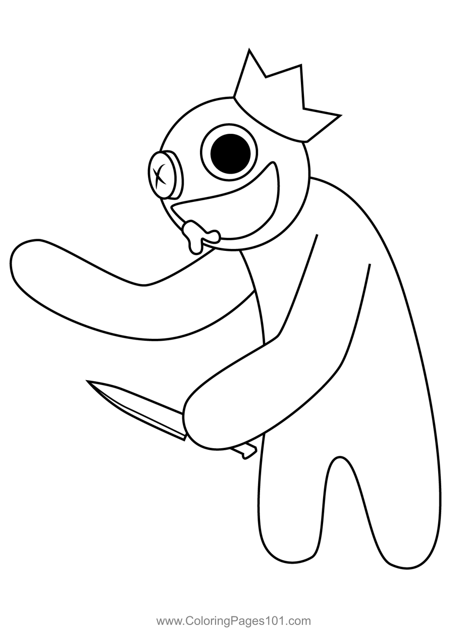 Rainbow Friends Coloring Sheets Free Printable Templates Rainbow Friends Coloring Sheets Free Printable Templates