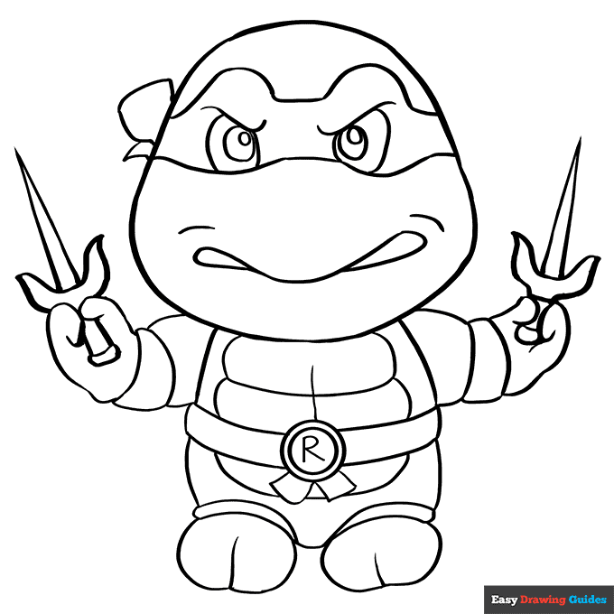 teenage mutant Ninja Turtle printable
