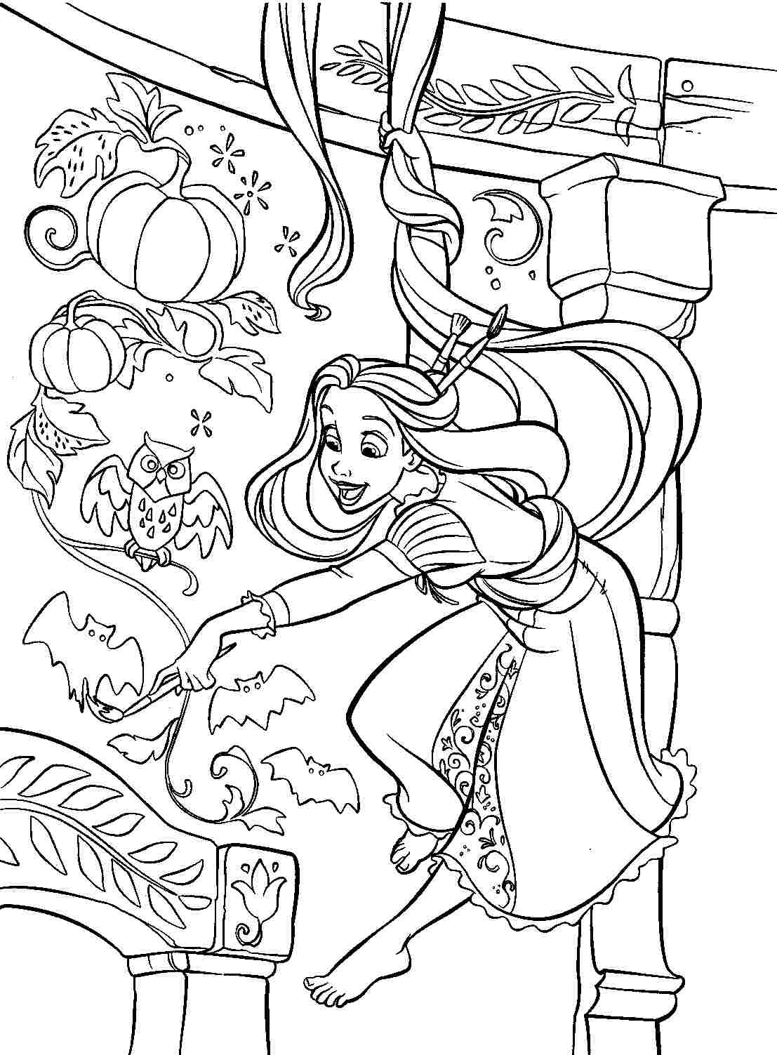 Rapunzel Coloring Pages Best Coloring Pages For Kids