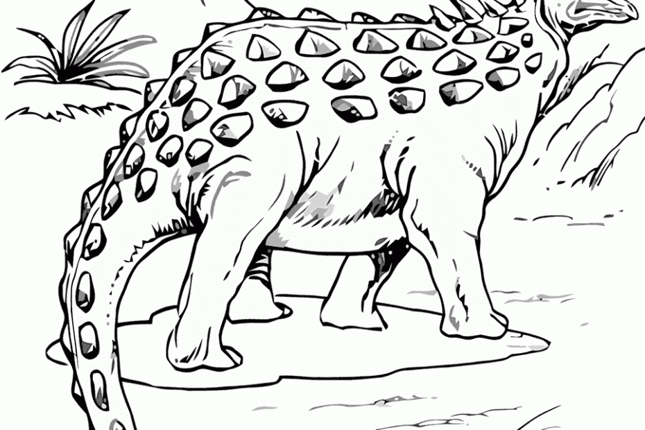 Realistic Dinosaur Coloring Dinosaur Coloring Pages Printable