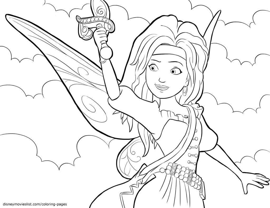 Realistic Fairy Coloring Pages At GetColorings Free Printable 