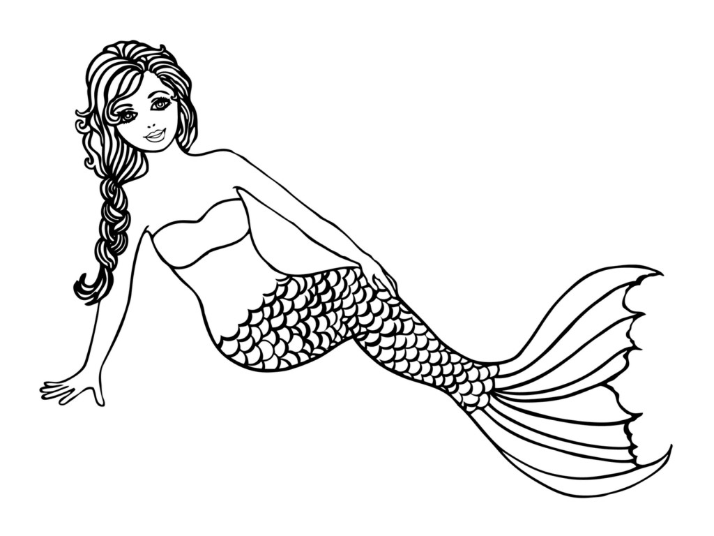 Realistic Mermaid Coloring Pages Download And Print For Free Realistic Mermaid Coloring Pages Download And Print For Free