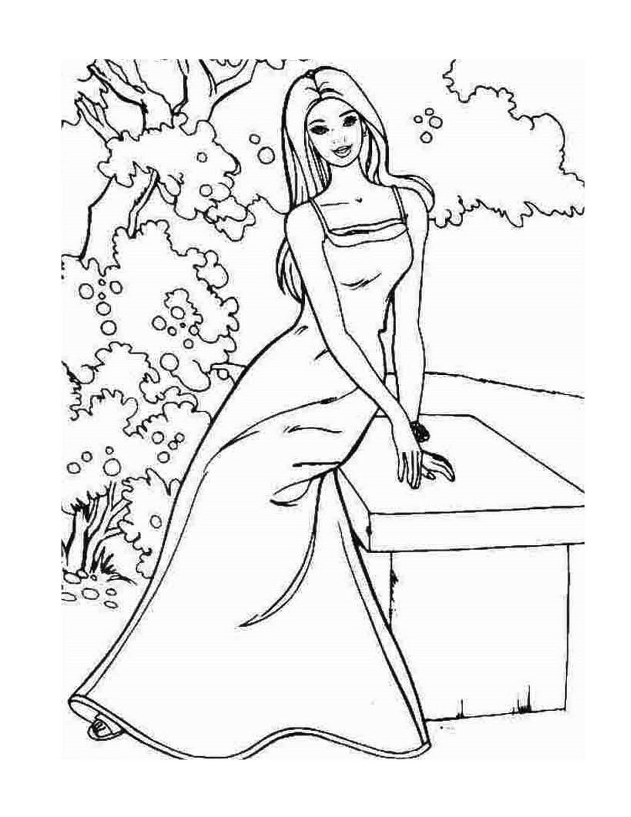 Realistic Princess Coloring Pages At GetColorings Free Printable 