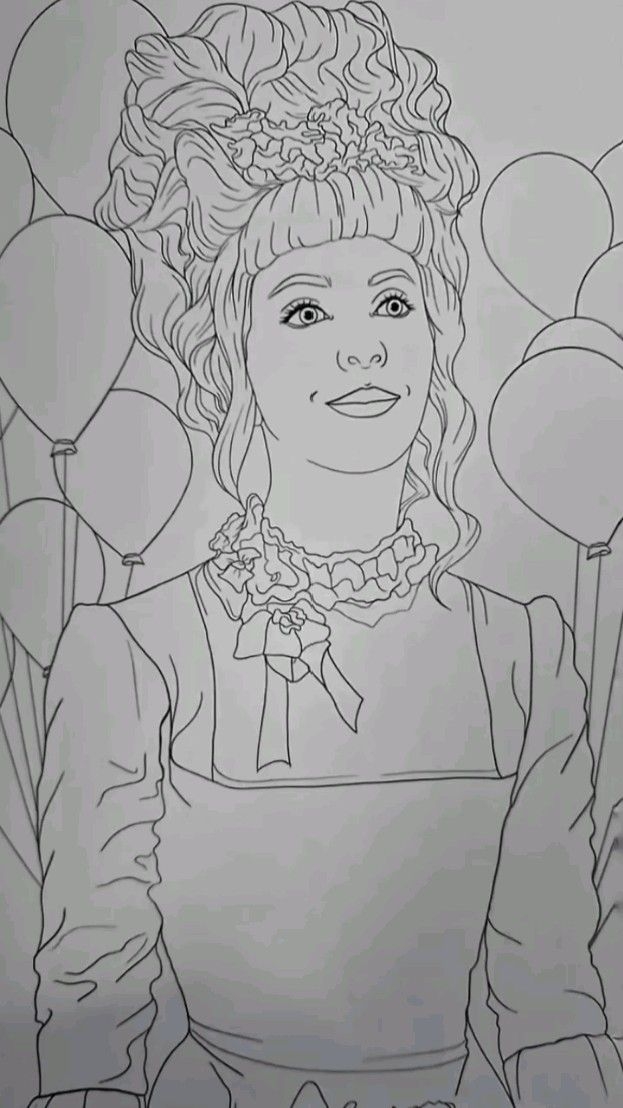 Melanie Martinez coloring pages k 12 Melanie Martinez coloring pages k 12