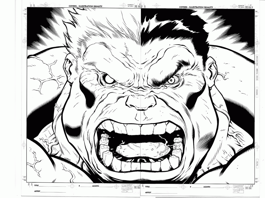 Red Hulk Coloring Pages Coloring Home