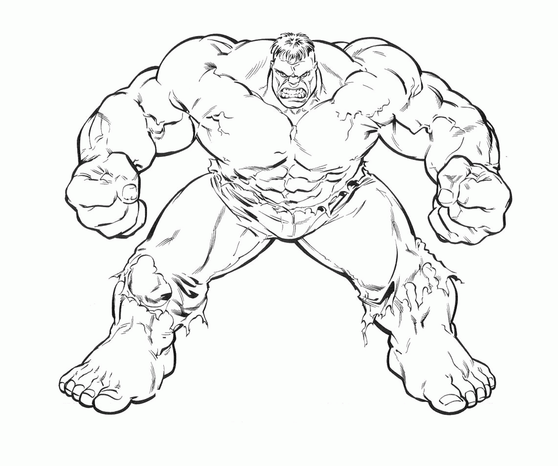 Red Hulk Coloring Pages Coloring Home