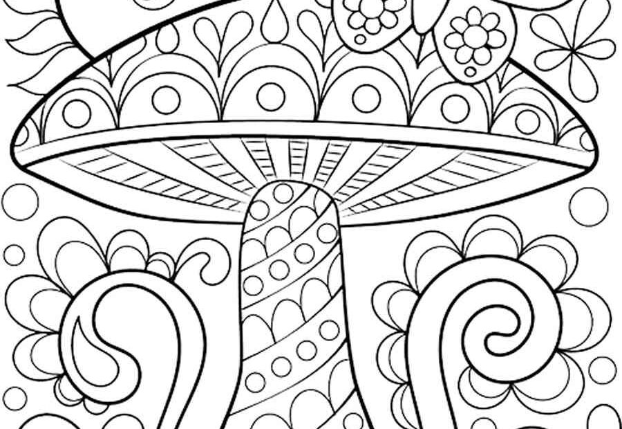 Relaxing Coloring Pages