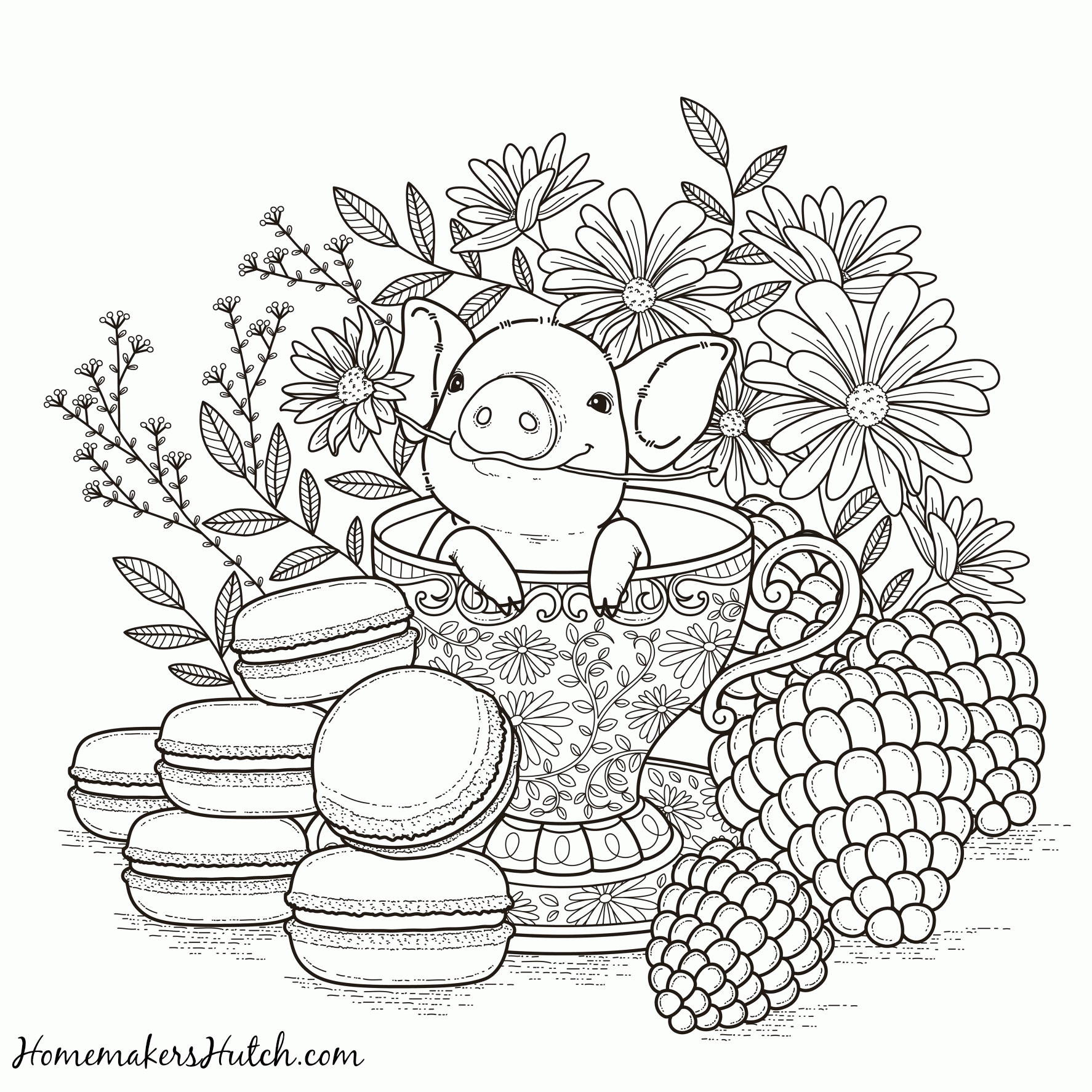 Relaxing Coloring Pages Coloring Home