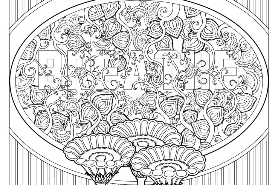 Relaxing Coloring Pages Coloring Home