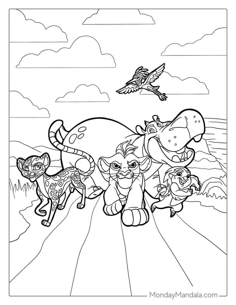 Roaring Lion King Printable Coloring Sheet Basketball Printable Roaring Lion King Printable Coloring Sheet Basketball Printable