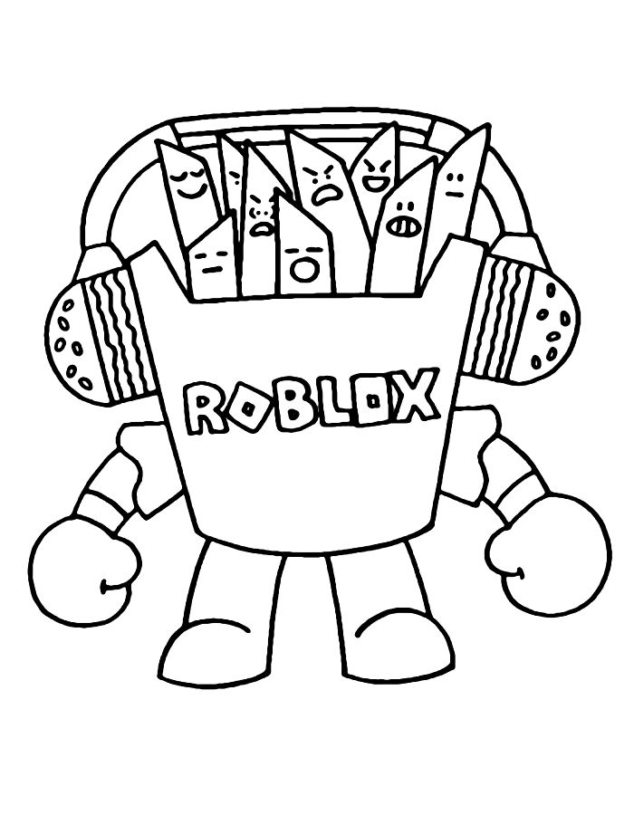 Roblox printing coloring pages Roblox printing coloring pages