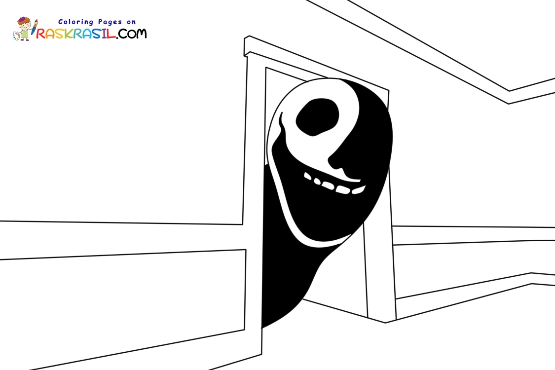 doors Roblox monsters coloring pages