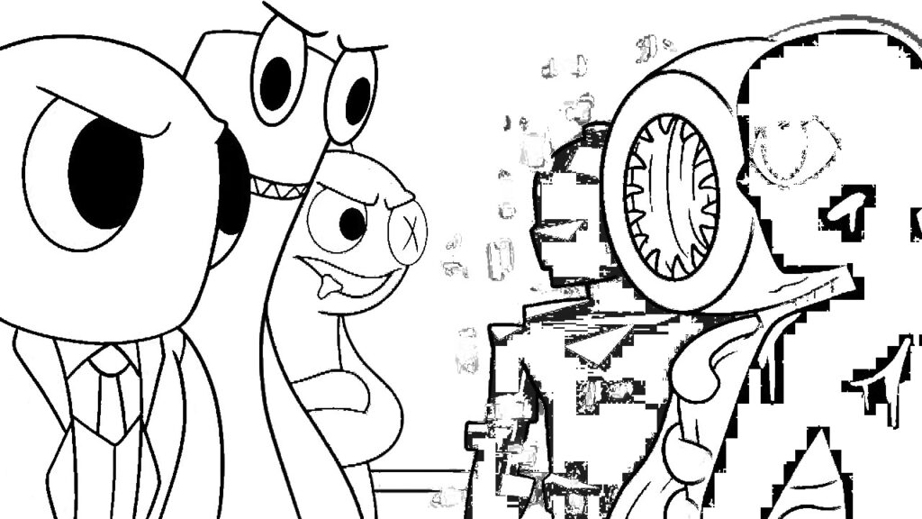 Roblox Doors Coloring Pages Coloring Home