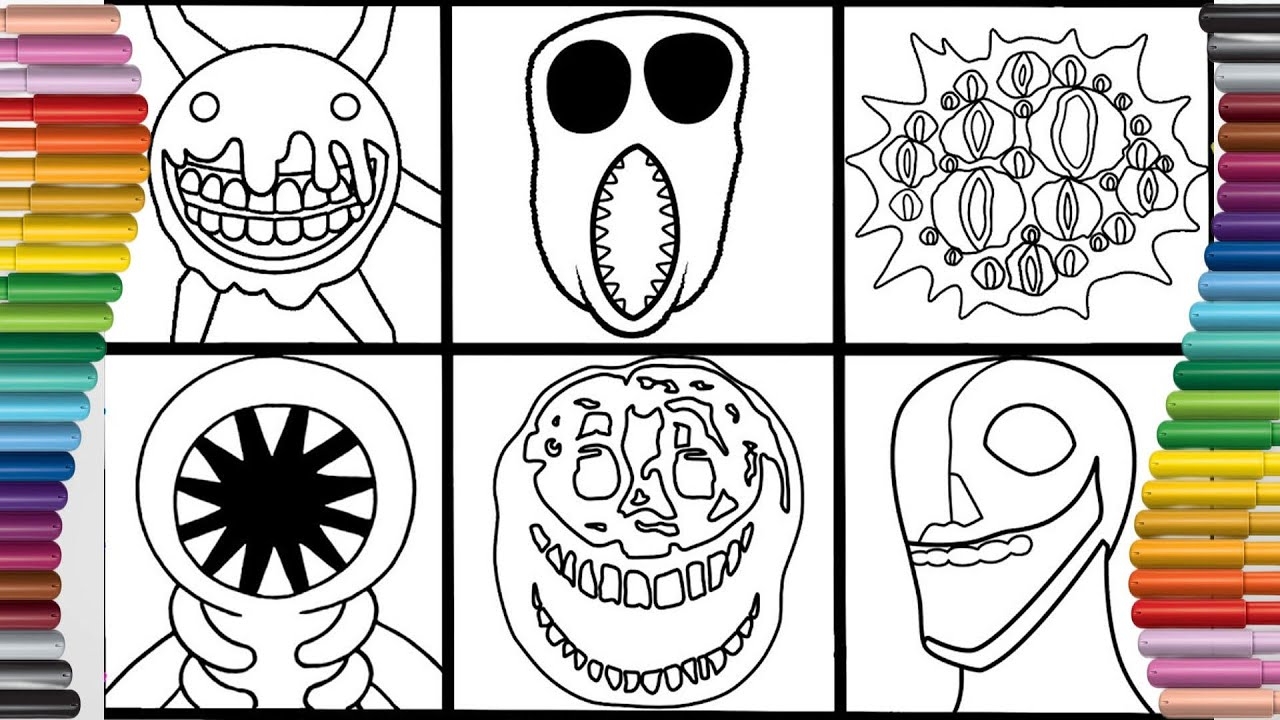 Roblox Doors Coloring Pages Free Infoupdate