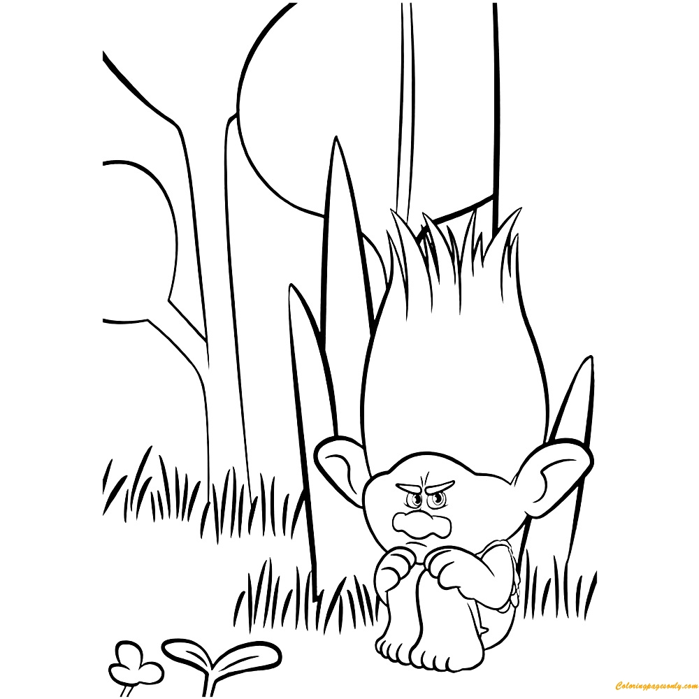 Sad Branch Trolls Coloring Page Free Printable Coloring Pages Sad Branch Trolls Coloring Page Free Printable Coloring Pages