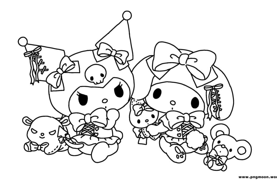 Sanrio Coloring Pages Coloring Home