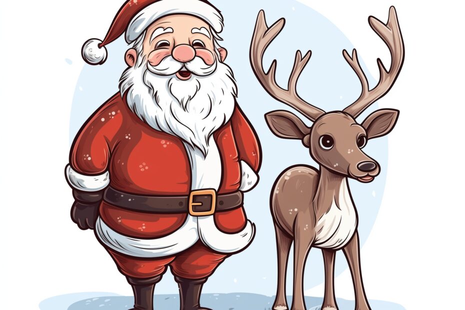 Santa Claus Color Images Coloring Pages Mimi Panda