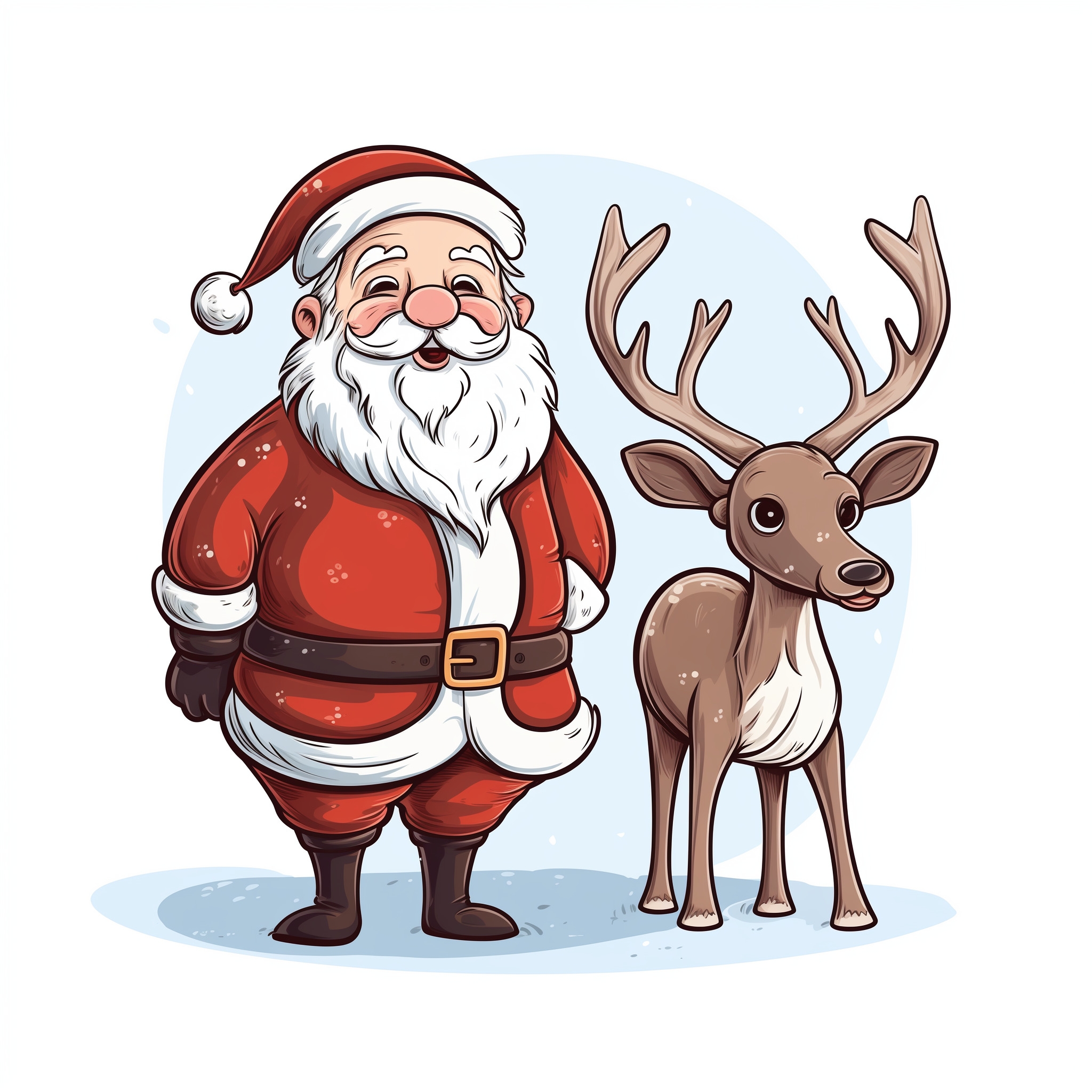 Santa Claus Color Images Coloring Pages Mimi Panda
