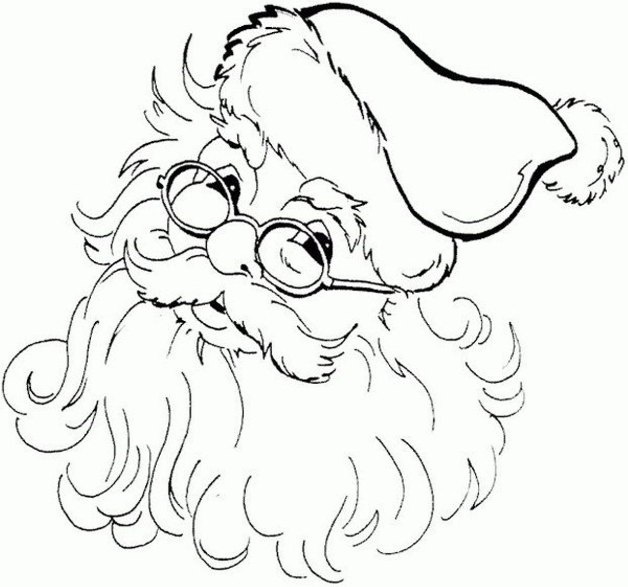 Santa Claus Printable Coloring Pages Coloring Pages