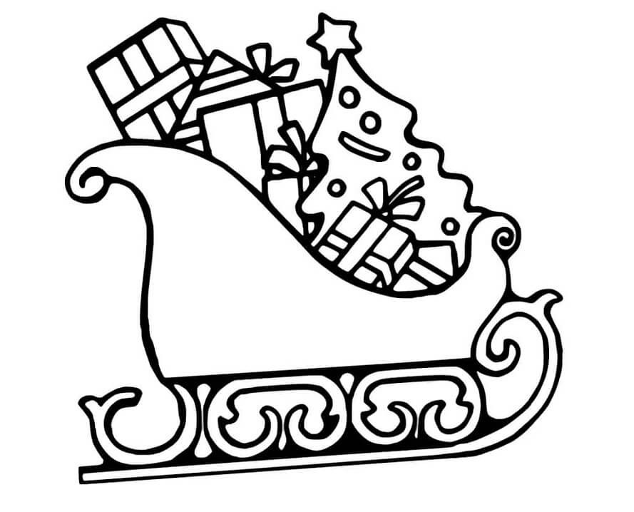 Santa Claus Sleigh Coloring Page Free Printable Coloring Pages For Kids Santa Claus Sleigh Coloring Page Free Printable Coloring Pages For Kids