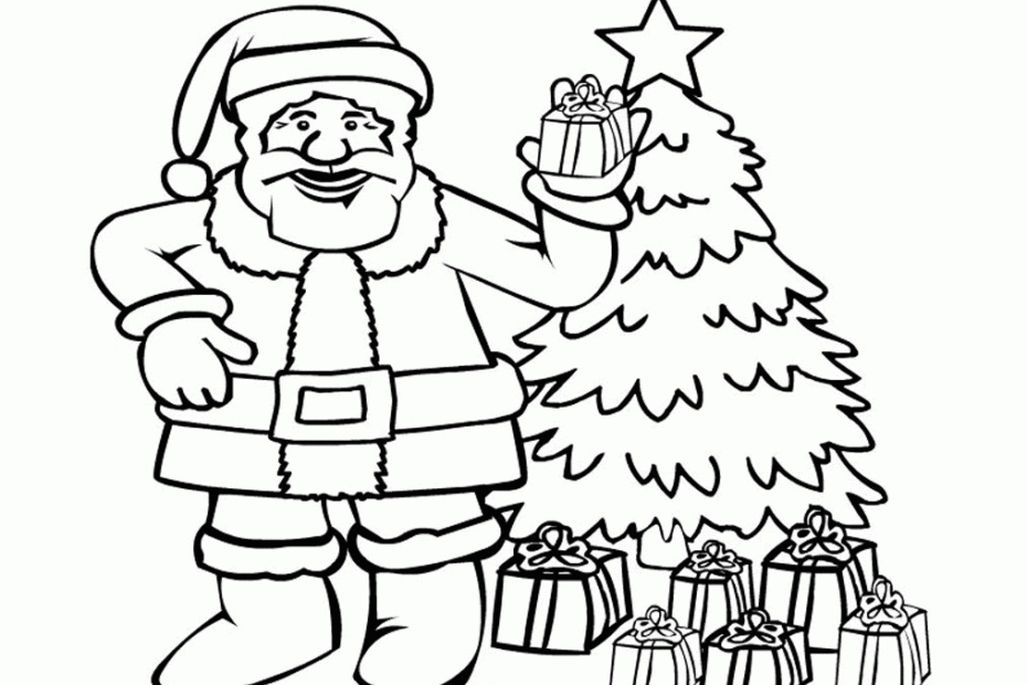 Santa Claus Template Printable Coloring Home