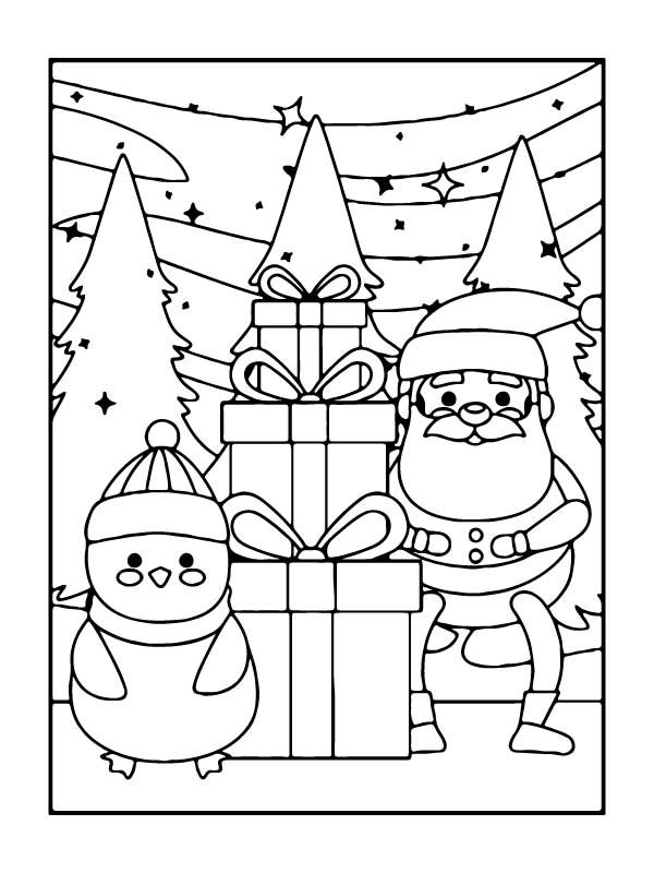 Santa Claus Watching TV Coloring Page Free Printable Coloring Pages Santa Claus Watching TV Coloring Page Free Printable Coloring Pages