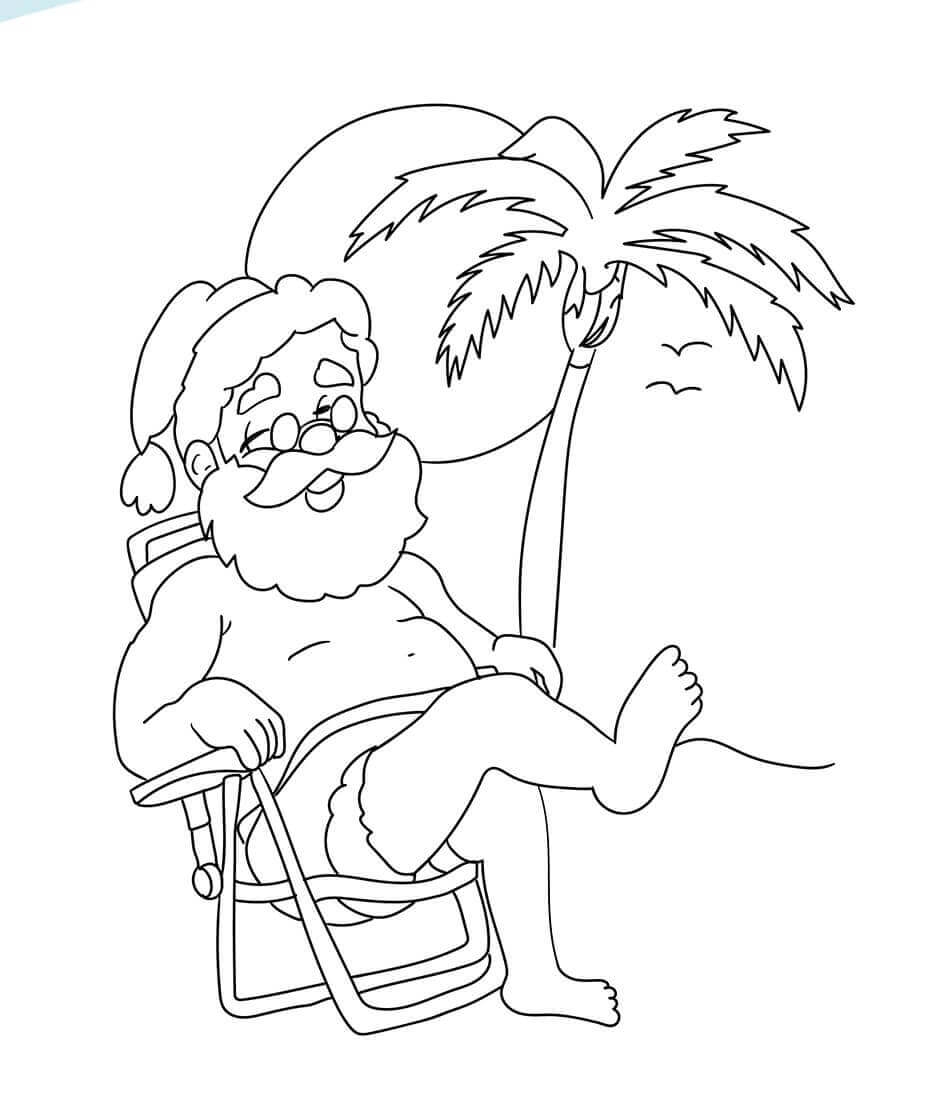 Santa Coloring Page Free Printable Coloring Pages San Vrogue co