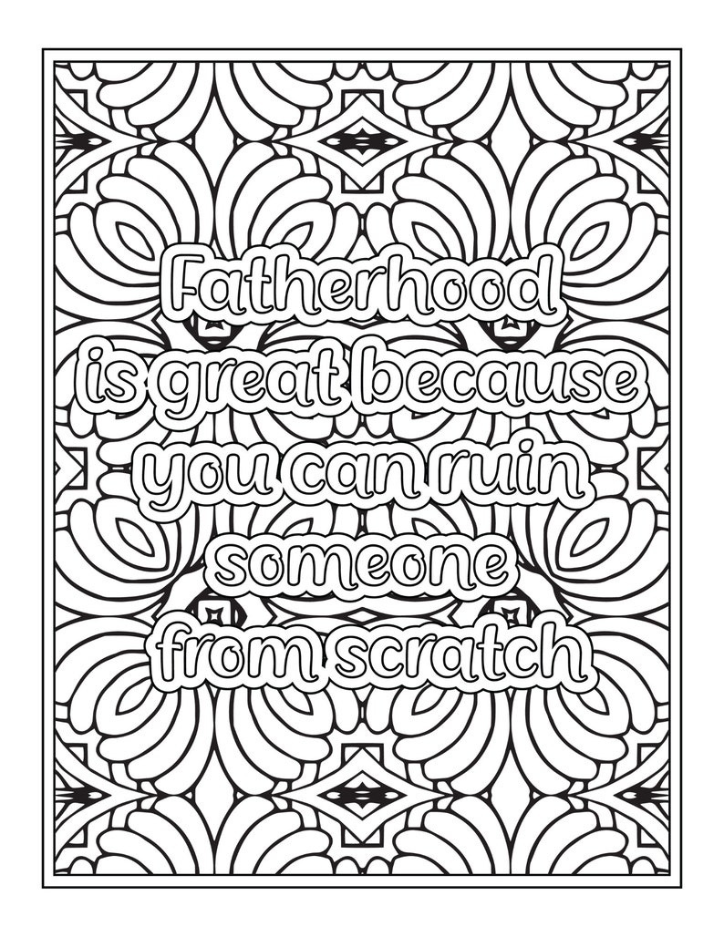 Sarcastic Coloring Pages For Adults Printable Funny Quotes Coloring 