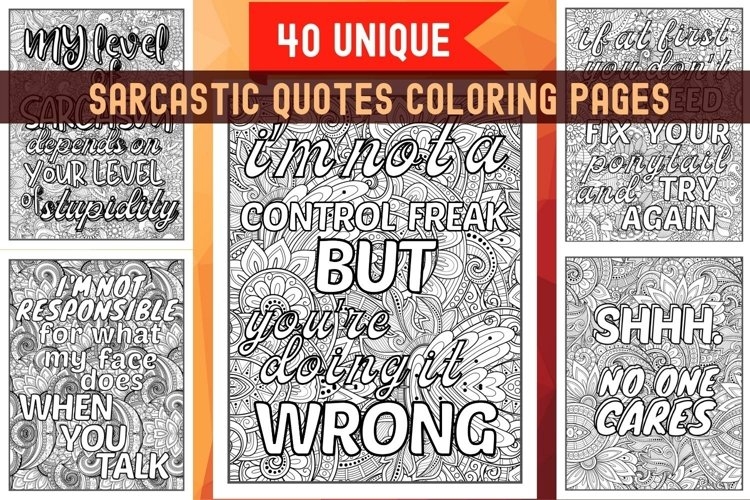 sarcastic coloring pages for adults