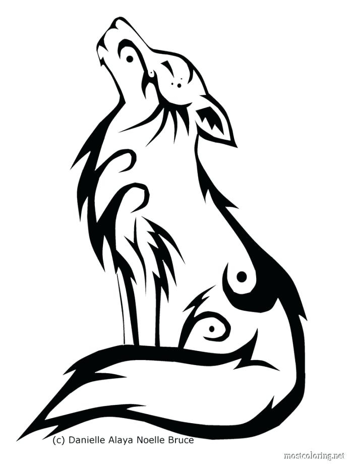 Scary Wolf Coloring Pages At GetColorings Free Printable 