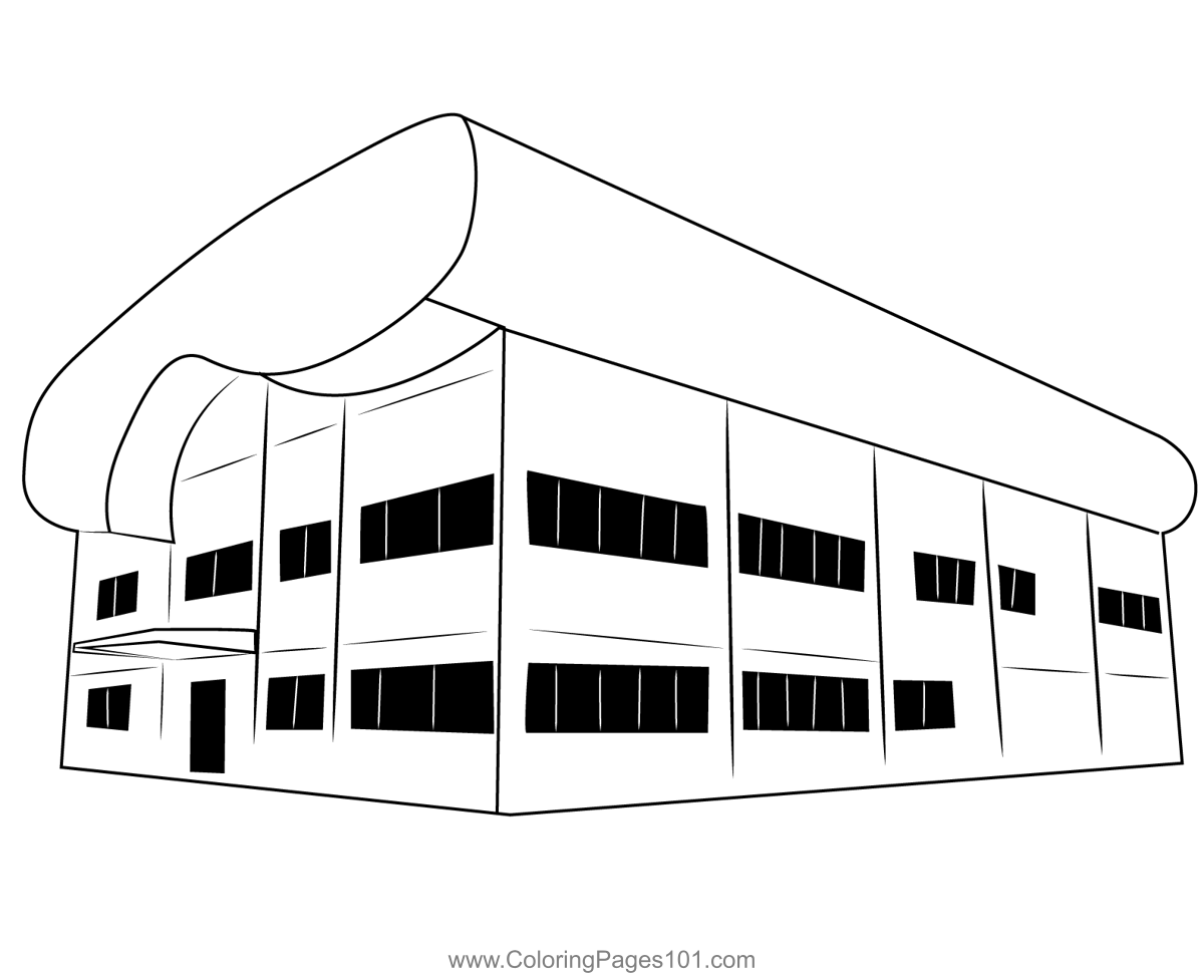 School Building Coloring Page For Kids Free Schools Printable School Building Coloring Page For Kids Free Schools Printable