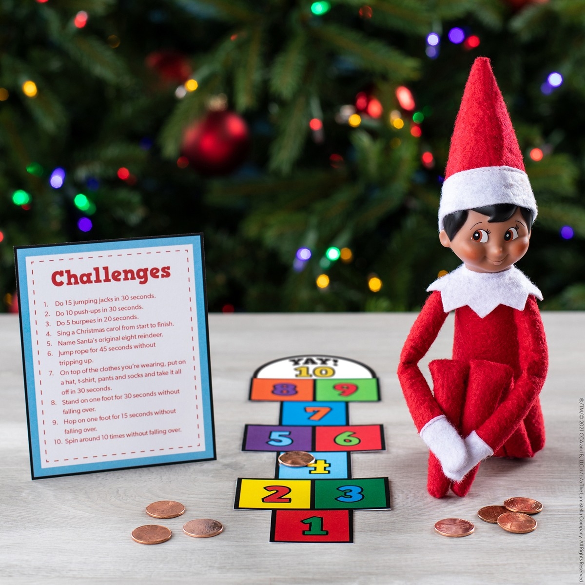 Scout Elf Hopscotch The Elf On The Shelf Scout Elf Hopscotch The Elf On The Shelf